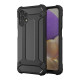 Armor Guard Plastic + TPU Hybrid Mobile Phone Shell for Samsung Galaxy A32 5G - Black Samsung Cases Mobile
