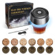 QY-502 Whiskey Champagne Smoke Infuser Electric Cocktail Smoker with 6 Wood Chips Gadgets - Toys - Hobby