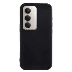 For Xiaomi Redmi 15 4G (EU) (171mm) TPU Case Soft Matte Anti-fingerprint Phone Back Cover - Black For Xiaomi Redmi 15 4G (EU) (171mm) TPU Case Soft Matte Anti-fingerprint Phone Back Cover - Black