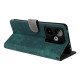 For Realme GT 7 5G Case Wallet RFID Blocking PU Leather Phone Cover Stand with Strap - Green Oppo Realme Cases Mobile