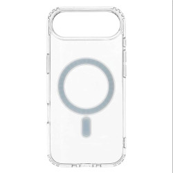 Θήκη Σιλικόνης TPU με Διάφανη Σκληρή Πλάτη με MagSafe για iPhone 17 Air - Διάφανο Θήκη Σιλικόνης TPU με Διάφανη Σκληρή Πλάτη με MagSafe για iPhone 17 Air - Διάφανο