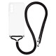 For Samsung Galaxy A17 5G Case Reinforced Corner TPU Clear Phone Cover with Lanyard Samsung Cases Mobile