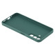 For Samsung Galaxy A17 5G Case Precise Cutouts Straight Edge TPU Shockproof Phone Cover - Army Green Samsung Cases Mobile