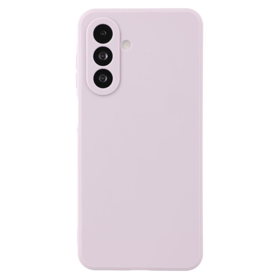 For Samsung Galaxy A17 5G Case Precise Cutouts Straight Edge TPU Shockproof Phone Cover - Purple Samsung Cases Mobile