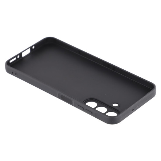 For Samsung Galaxy A17 5G Case Precise Cutouts Straight Edge TPU Shockproof Phone Cover - Black Samsung Cases Mobile