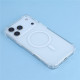 For iPhone 17 Pro Case Compatible with MagSafe 1.5mm Shockproof Clear Phone Back Cover Apple Cases Mobile