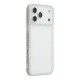 For iPhone 17 Pro TPU Case Rhinestone Decor Clear Phone Back Cover, Precise Cutout Apple Cases Mobile