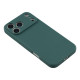 For iPhone 17 Pro Max Case Precise Cutouts Straight Edge TPU Shockproof Phone Cover - Army Green Apple Cases Mobile