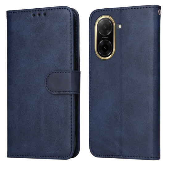 For Xiaomi Redmi A5 NFC (EU) (173.45mm) Case Wallet PU Leather Folio Flip Phone Cover - Blue XIAOMI Cases Mobile