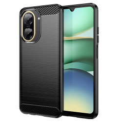 For Xiaomi Redmi A5 NFC (EU) (173.45mm) Case Protective Phone Cover Carbon Fiber Texture Brushed - Black For Xiaomi Redmi A5 NFC (EU) (173.45mm) Case Protective Phone Cover Carbon Fiber Texture Brushed - Black