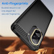 For Xiaomi Redmi A5 NFC (EU) (173.45mm) Case Protective Phone Cover Carbon Fiber Texture Brushed - Black XIAOMI Cases Mobile