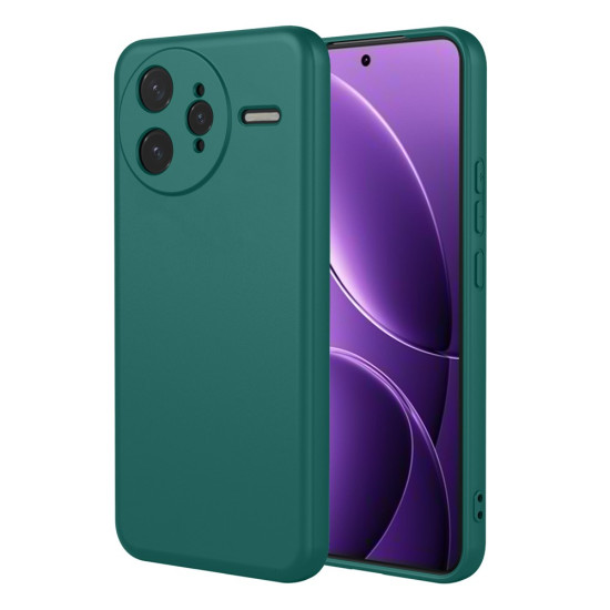For Xiaomi Redmi K80 Pro 5G  /  Poco F7 Ultra 5G Case Soft TPU Shockproof Protective Phone Cover - Blackish Green XIAOMI Cases Mobile