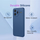 For Xiaomi Redmi K80 Pro 5G  /  Poco F7 Ultra 5G Case Soft TPU Shockproof Protective Phone Cover - Blackish Green XIAOMI Cases Mobile