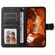 For Xiaomi Poco F7 Ultra 5G / Redmi K80 Pro 5G Case Wallet PU Leather Folio Flip Phone Cover - Black XIAOMI Cases Mobile