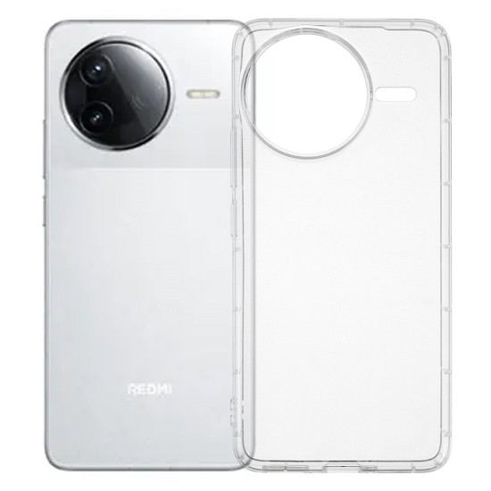 For Xiaomi Redmi K80 Pro 5G / Poco F7 Ultra 5G Case Transparent TPU Phone Back Cover Airbag Protection XIAOMI Cases Mobile
