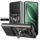 For Xiaomi Redmi K80 5G  /  Poco F7 Pro 5G Case with Slide Camera Lid PC + TPU Kickstand Phone Cover - Black XIAOMI Cases Mobile