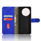 For TCL 50 Nxtpaper 5G Leather Case Skin-Feel Anti-Drop Wallet Flip Phone Cover - Blue TCL Mobile Cases