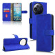 For TCL 50 Nxtpaper 5G Leather Case Skin-Feel Anti-Drop Wallet Flip Phone Cover - Blue TCL Mobile Cases