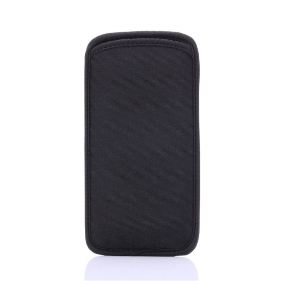 Υφασμάτινη Θήκη Πουγκί για Smartphones 165mm x 90mm - Μαύρο Universal Θήκες Κινητών