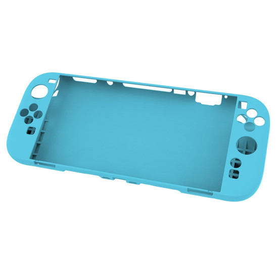 For Nintendo Switch 2 Silicone Case Full Coverage Anti Drop Soft Protective Cover - Blue Gaming