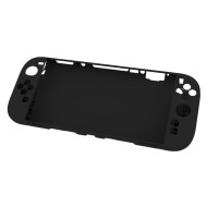 For Nintendo Switch 2 Silicone Case Full Coverage Anti Drop Soft Protective Cover - Black