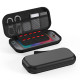 STARTRC GAMES For Nintendo Switch 2 Carrying Case Storage Bag Protective Cover with Game Card Slots - Black  /  Without Logo Gaming