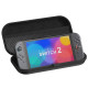 STARTRC GAMES For Nintendo Switch 2 Carrying Case Storage Bag Protective Cover with Game Card Slots - Black  /  Without Logo Gaming