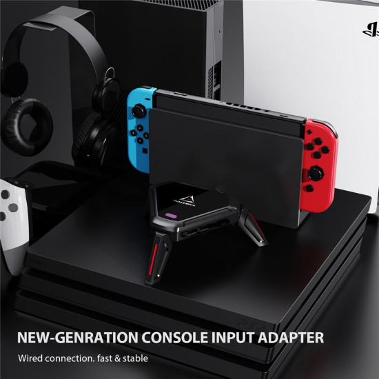 AIMZENIX Monster For Switch PS5 / 4 / 3 XBox Keyboard Mouse Adapter Converter Gaming