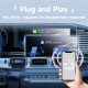 2 in 1 Wireless Carplay Android Auto Car Adapter Wired to Wireless Bluetooth-Compatible WiFi USB Dongle Gadgets - Toys - Hobby