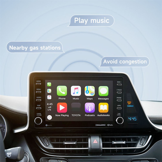 2 in 1 Wireless Carplay Android Auto Car Adapter Wired to Wireless Bluetooth-Compatible WiFi USB Dongle Gadgets - Toys - Hobby