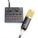 BM800 Professional Suspension Condenser Microphone Kit for Studio Live Stream Broadcasting Recording Gadgets - Toys - Hobby