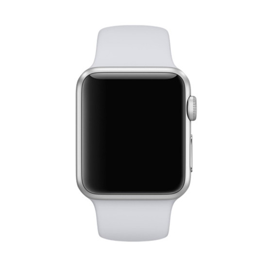 Soft Silicone Smart Watch Band Strap for Apple Watch Series 10 46mm / Ultra 2 Ultra 49mm / 9 8 7 45mm / SE (2023) SE (2022) SE 6 5 4 44mm / 3 2 1 42mm, Size: S / M - Light Grey Gadgets - Toys - Hobby