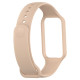 For Xiaomi Smart Band 8 Active / Redmi Band 2 Silicone Watch Band Replacement Wrist Strap with Watch Case - Pink Gadgets - Toys - Hobby