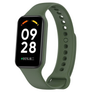 Λουράκι Σιλικόνης για Xiaomi Smart Band 8 Active / Redmi Band 2 - Σκούρο Πράσινο