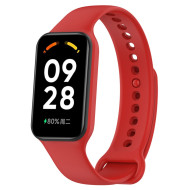 Λουράκι Σιλικόνης για Xiaomi Smart Band 8 Active / Redmi Band 2 - Κόκκινο