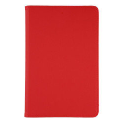 For Xiaomi Redmi Pad 2 Case Rotating Stand PU Leather + PC Tablet Cover with Elastic Band - Red For Xiaomi Redmi Pad 2 Case Rotating Stand PU Leather + PC Tablet Cover with Elastic Band - Red