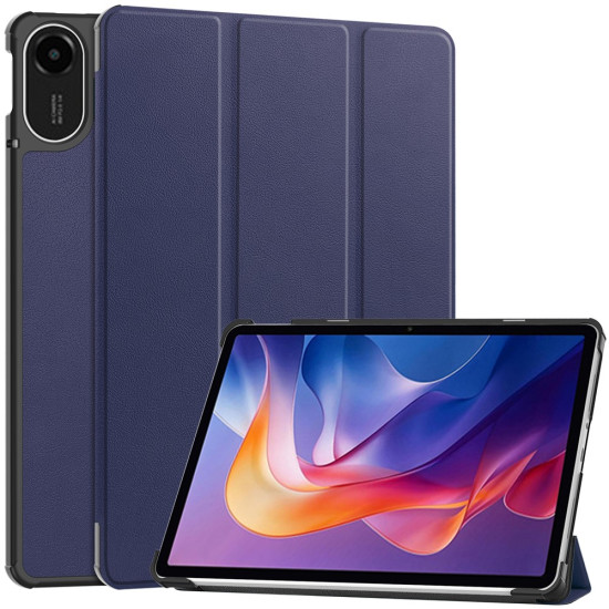 Θήκη Βιβλίο Tri-Fold με Βάση Στήριξης για Xiaomi Redmi Pad 2 - Μπλε XIAOMI Θήκες Tablet