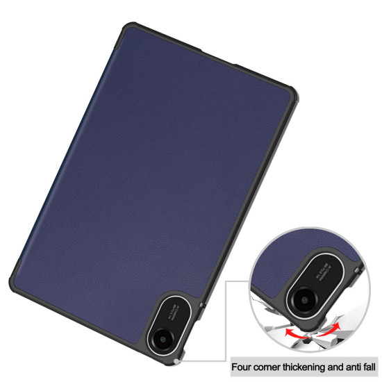 Θήκη Βιβλίο Tri-Fold με Βάση Στήριξης για Xiaomi Redmi Pad 2 - Μπλε XIAOMI Θήκες Tablet