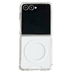 For Samsung Galaxy Z Flip7 5G Case Clear Acrylic Back Phone Cover Compatible with MagSafe For Samsung Galaxy Z Flip7 5G Case Clear Acrylic Back Phone Cover Compatible with MagSafe