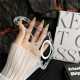 For Samsung Galaxy Z Flip7 5G Case Clear Acrylic Back Phone Cover Compatible with MagSafe Samsung Cases Mobile