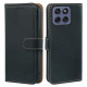 For Motorola Edge 60 5G / 60 Fusion 5G Case RFID Blocking Wallet Litchi Texture Leather Phone Cover Magnetic Clasp - Black Motorola Cases Mobile