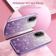 KADEM For Xiaomi Redmi A5 4G (171.7mm) / Poco C71 4G Case Flower TPU Flexible Gradient Phone Cover - Purple XIAOMI Cases Mobile