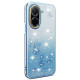 KADEM For Xiaomi Redmi A5 4G (171.7mm) / Poco C71 4G Case Flower TPU Flexible Gradient Phone Cover - Blue XIAOMI Cases Mobile