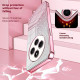For Xiaomi Poco C75 4G / Redmi 14R 5G / 14C 4G Case Electroplating Gradient Glitter TPU Phone Cover - Pink XIAOMI Cases Mobile