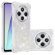 For Xiaomi Redmi 14R 5G / Xiaomi Poco C75 4G / Xiaomi Redmi 14C 4G TPU Case Glitter Quicksand Shockproof Phone Back Cover - Laser / Hearts XIAOMI Cases Mobile