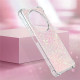 For Xiaomi Redmi 14R 5G / Xiaomi Poco C75 4G / Xiaomi Redmi 14C 4G TPU Case Glitter Quicksand Shockproof Phone Back Cover - Pink / Pentagram XIAOMI Cases Mobile