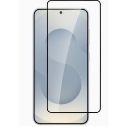 Σκληρυμένο Γυαλί (Tempered Glass) Προστασίας Οθόνης Πλήρης Κάλυψης για Samsung Galaxy S25 Edge - Μαύρο