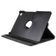 For Samsung Galaxy Tab A9+ Case Tablet Leather Cover with Rotating Stand - Black Samsung Cases Mobile Tablet