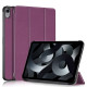 For iPad (2025)/10.9 (2022) PU Leather Tablet Case Trifold Stand Full Protection Tablet Cover - Purple Apple Cases Tablet