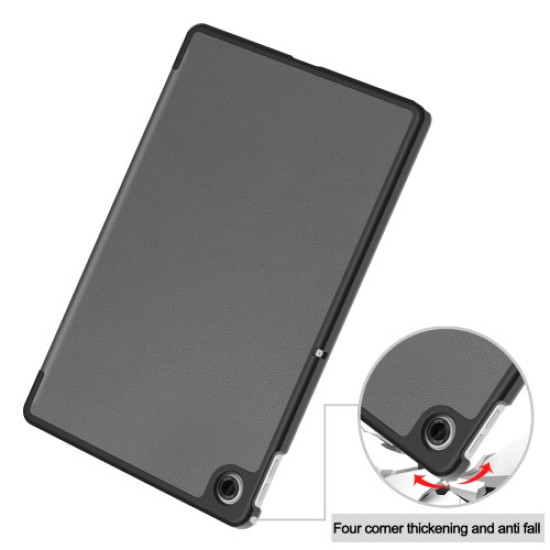 For Lenovo Tab TB311FU Case Anti-Drop Leather Stand Tablet Cover - Grey Lenovo Cases Mobile Tablet